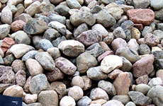 Granite boulders